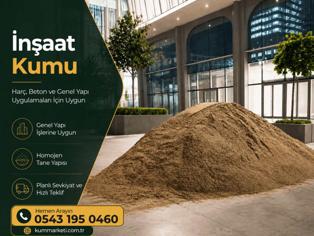 İnşaat Kumu ürün görseli